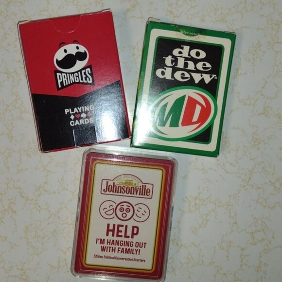 New Three Decks of New Cards, Pringles, Mt. Dew and Johnsonville - Picture 9 of 9